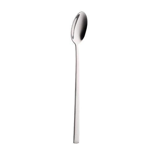 Treasure Exports Stainless Steel Spoon for Iced Tea Coffee Ice Cream Spoon for Tall Glasses, Cocktail Bar Stainless Steel Soda Spoon 2 Pcs Set - TREASURE EXPORTS