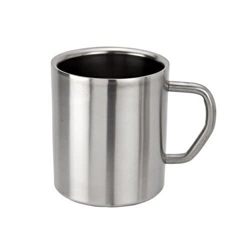 Treasure-Stainless Steel Double Wall Tea and Coffee Big Mug