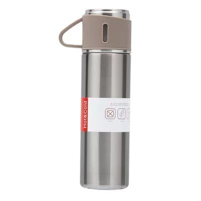 Thermos flask store two cups