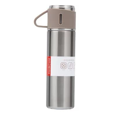 500 ML Vacuum Flask set with 2 Cups – TREASURE EXPORTS