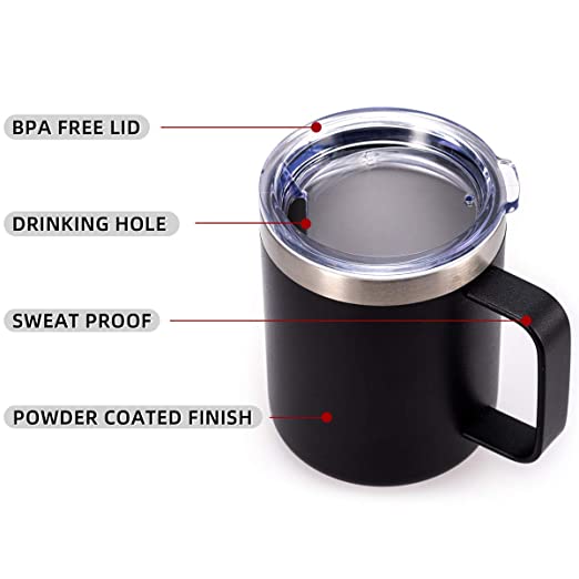 Treasure Stainless Steel Matt Finish hot Cold Insulated Coffee